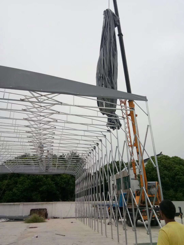 上海伸缩移动雨棚生产厂家